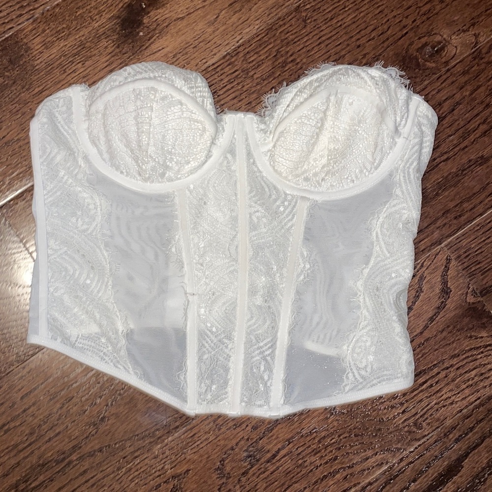Garage strapless Corset Top